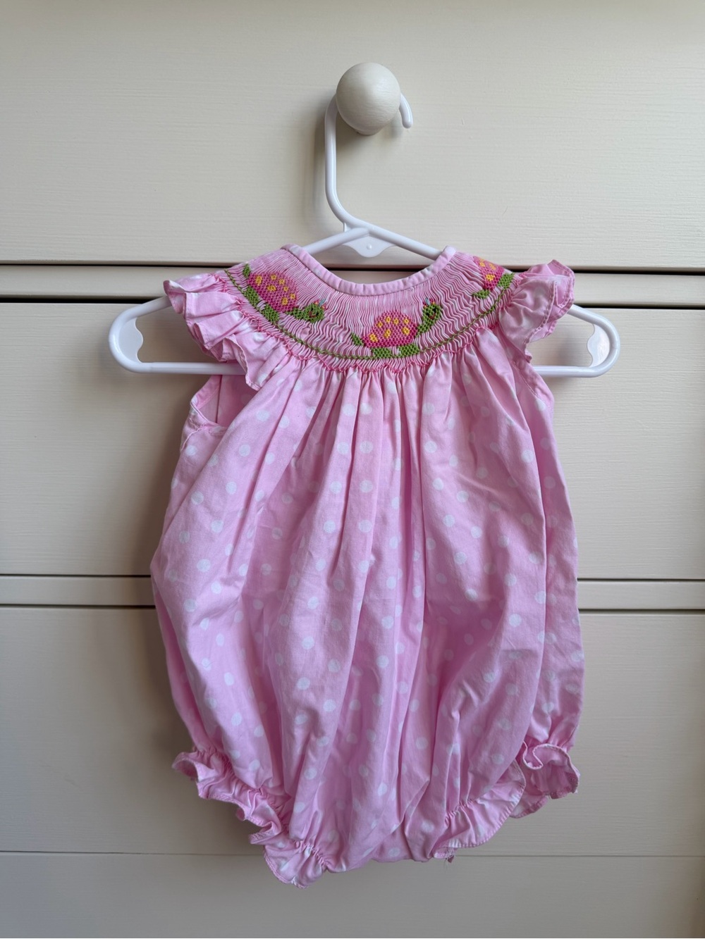 The Bailey Boys Smocked Turtle Bubble